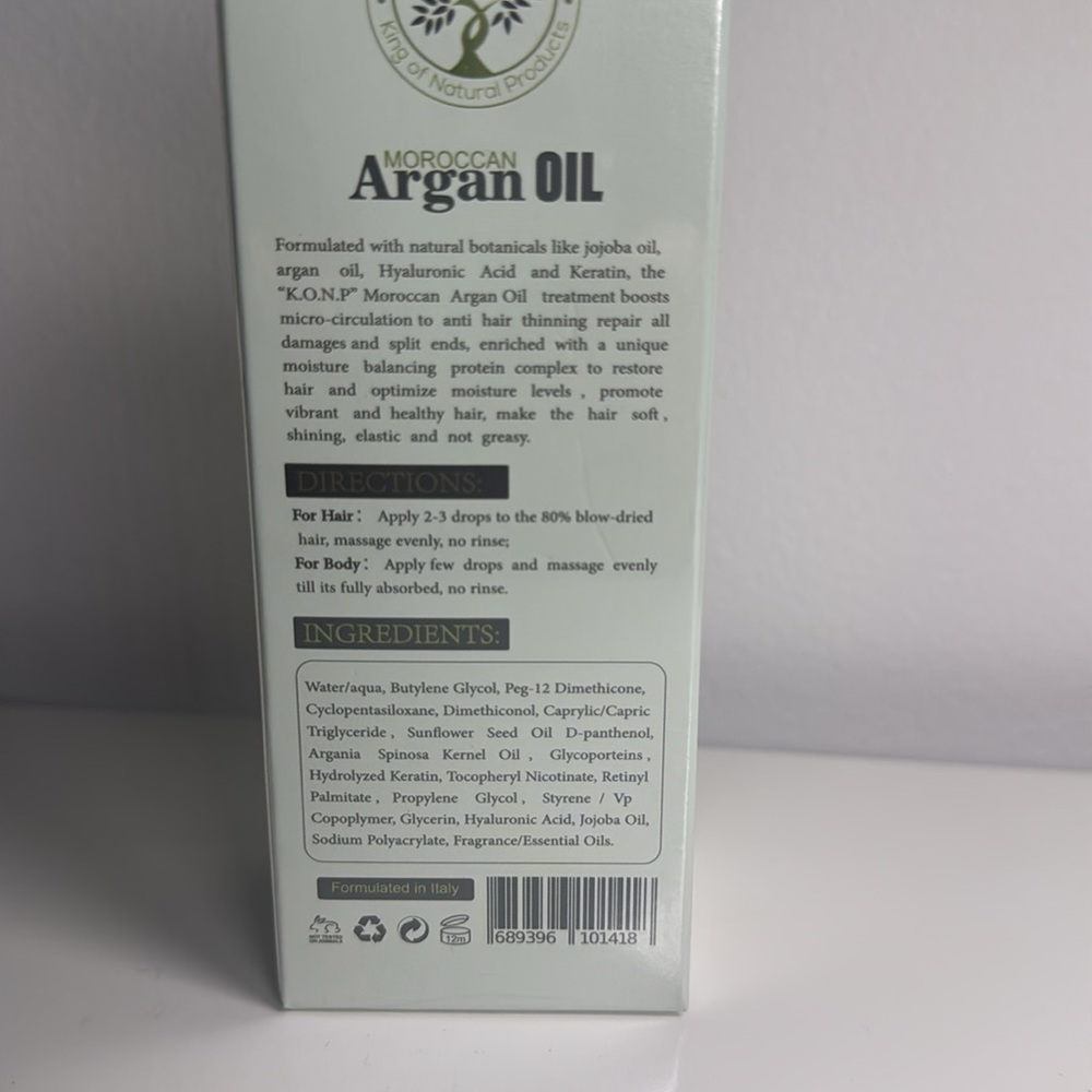 Keratin Collagen Moroccan Argan Oil 80 ml 2.7 new in seal box - Picture 8 of 9